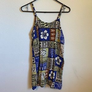 Vintage Girls Skool Hawaiian Dress